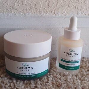 De-stressing Clay Mask + Soothing Scalp and Hair Serum